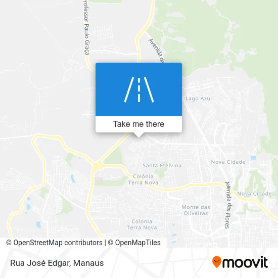 Rua José Edgar map