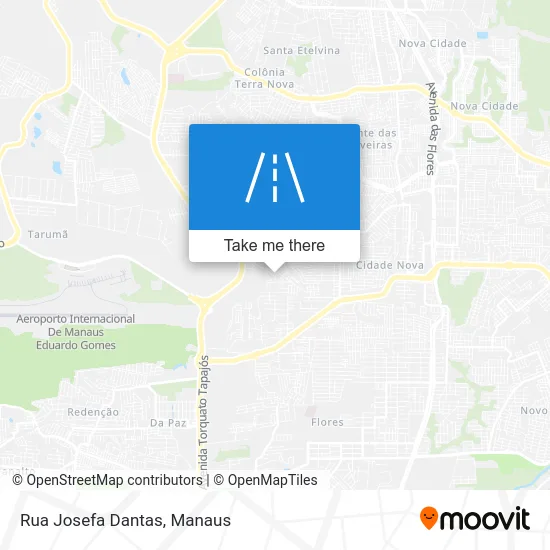 Rua Josefa Dantas map