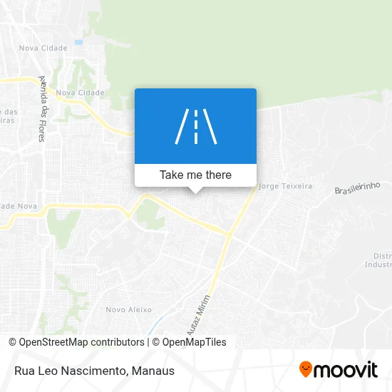 Rua Leo Nascimento map