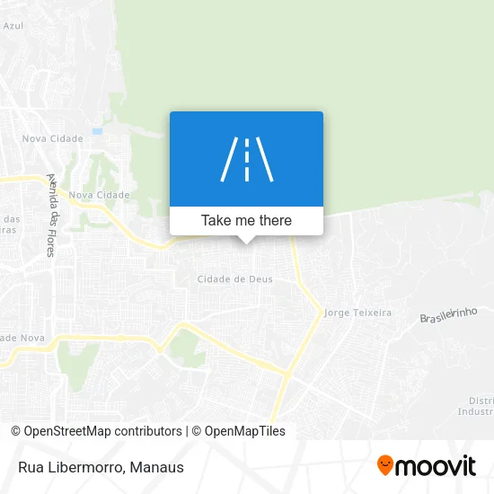 Rua Libermorro map