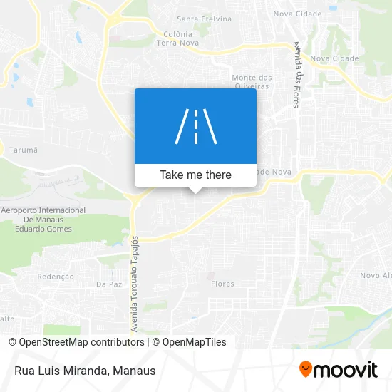 Rua Luis Miranda map