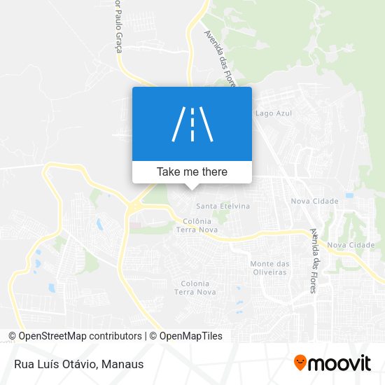 Rua Luís Otávio map