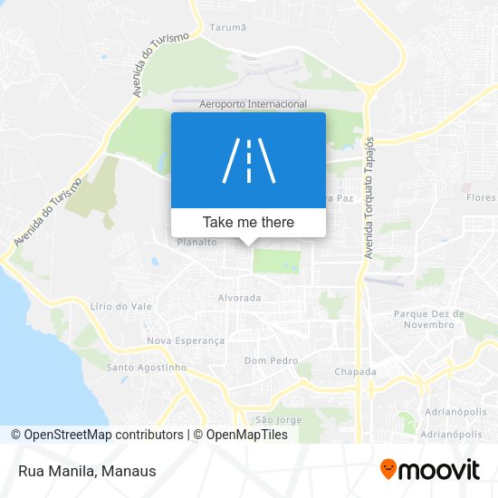 Rua Manila map