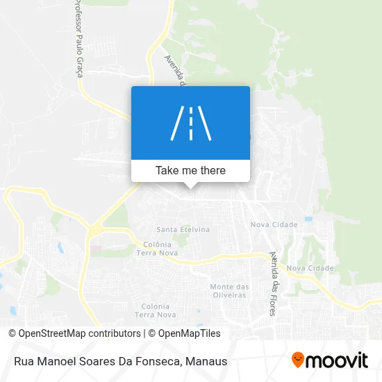 Rua Manoel Soares Da Fonseca map