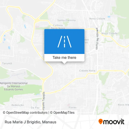 Rua Maria J Brigídio map