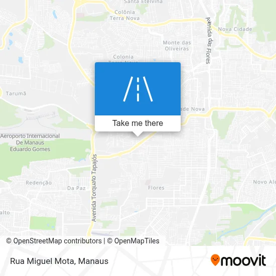 Rua Miguel Mota map