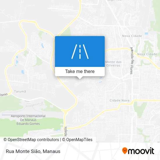 Rua Monte Sião map
