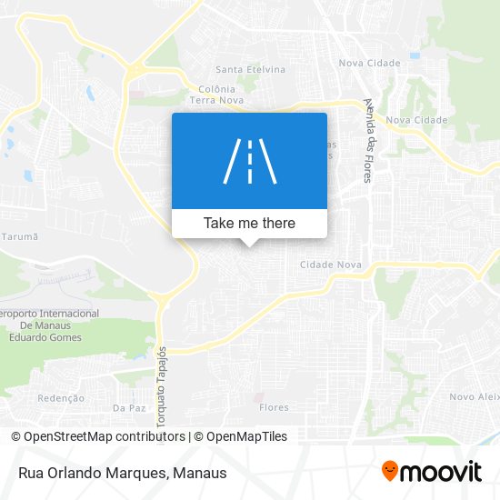 Rua Orlando Marques map