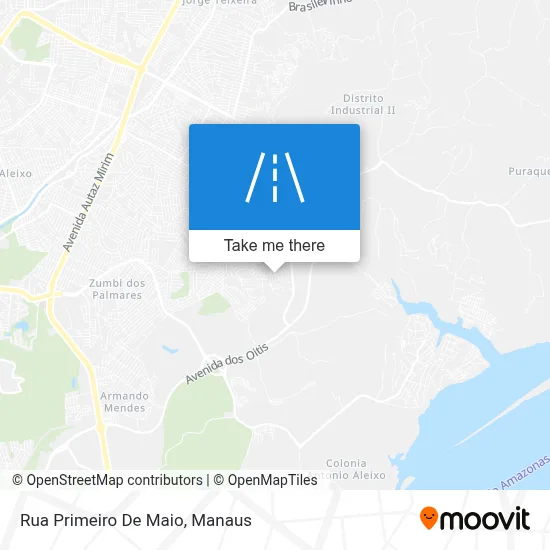 Rua Primeiro De Maio map