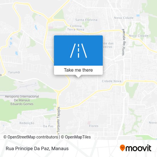 Rua Príncipe Da Paz map