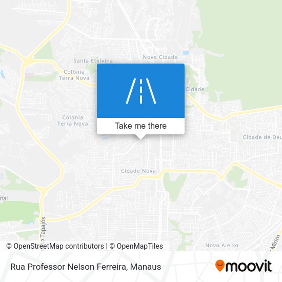 Rua Professor Nelson Ferreira map