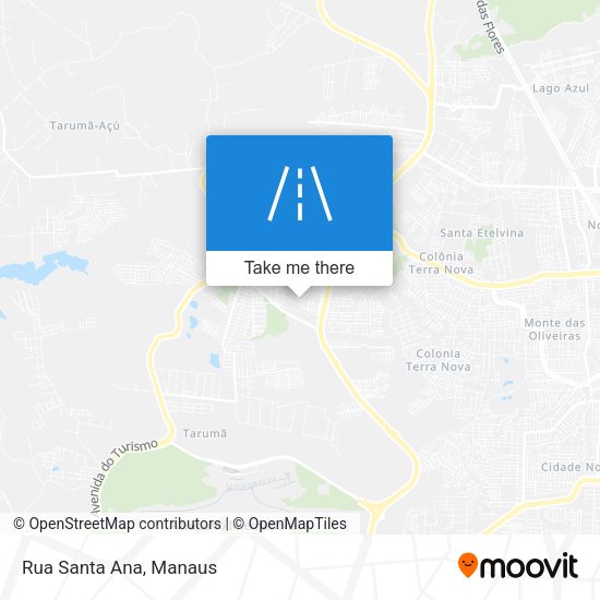 Rua Santa Ana map