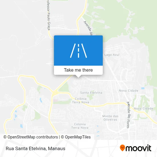 Rua Santa Etelvina map