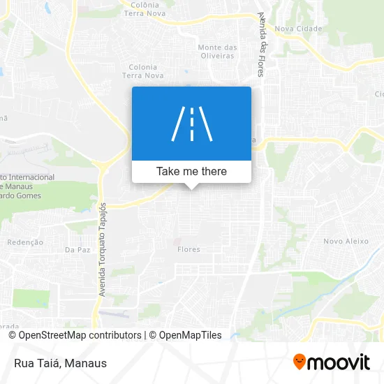 Rua Taiá map