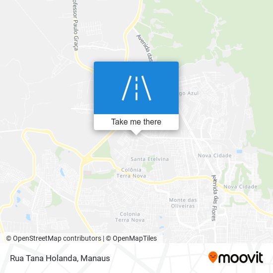 Rua Tana Holanda map