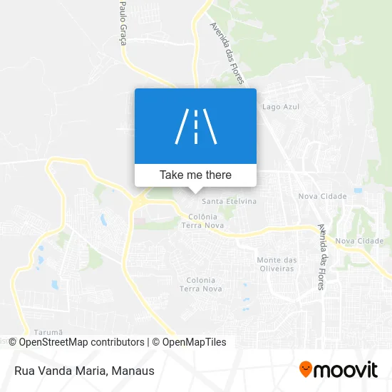 Rua Vanda Maria map