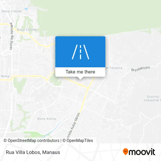 Rua Villa Lobos map