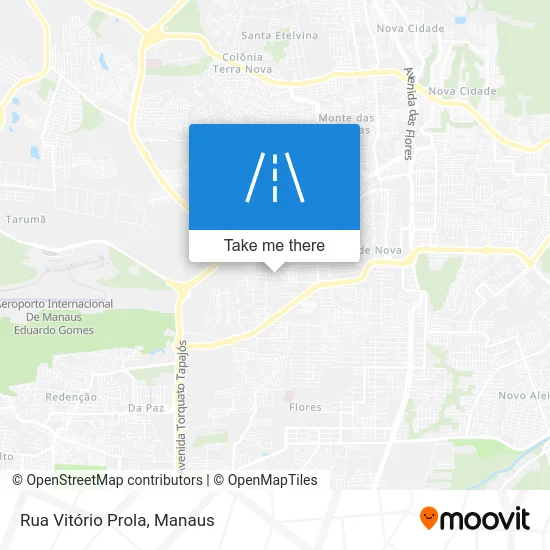 Rua Vitório Prola map