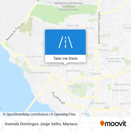 Avenida Domingos Jorge Velho map