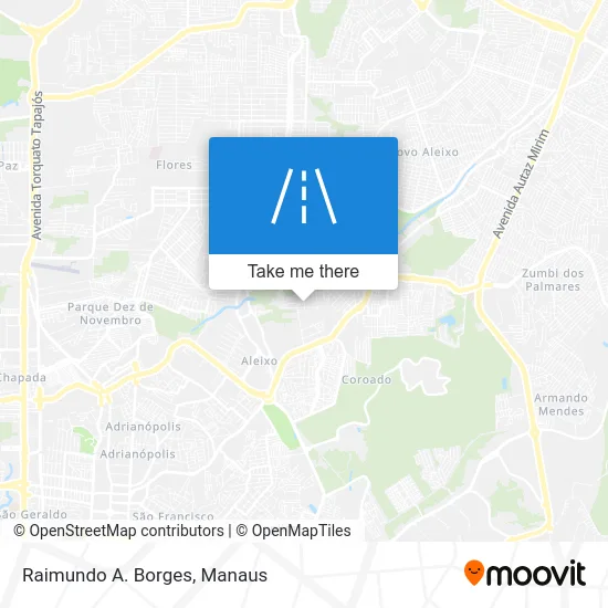 Raimundo A. Borges map