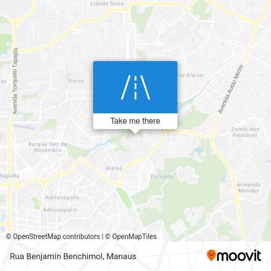 Rua Benjamin Benchimol map