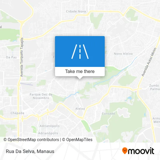Rua Da Selva map