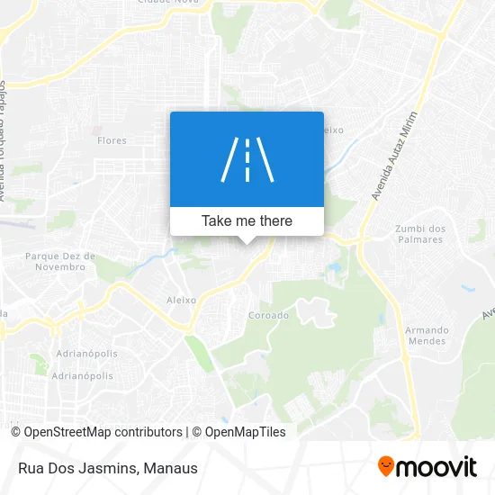 Rua Dos Jasmins map