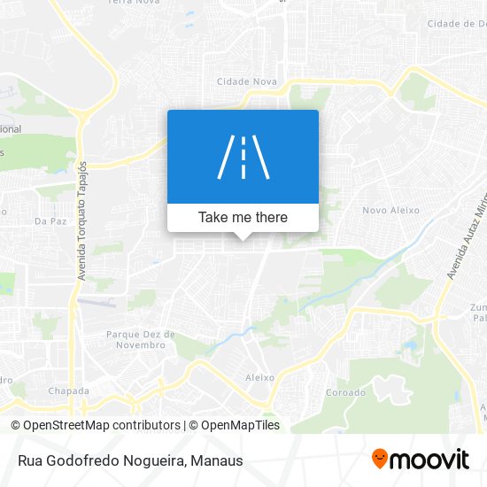 Mapa Rua Godofredo Nogueira