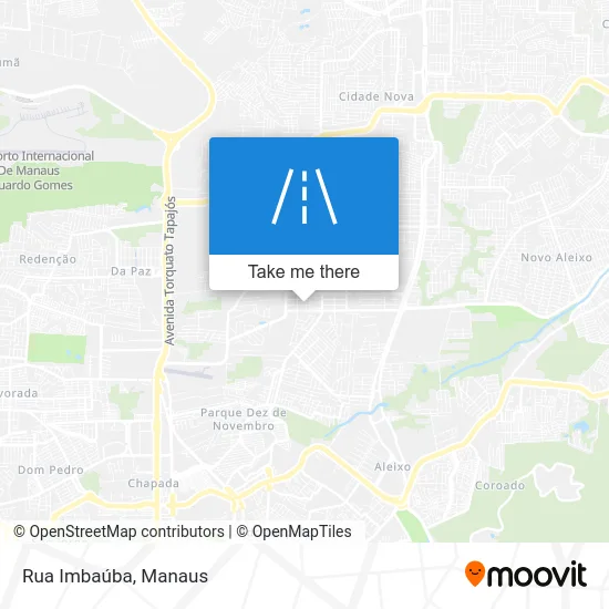 Rua Imbaúba map