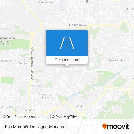 Rua Marquês De Lages map