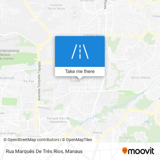 Rua Marquês De Três Rios map