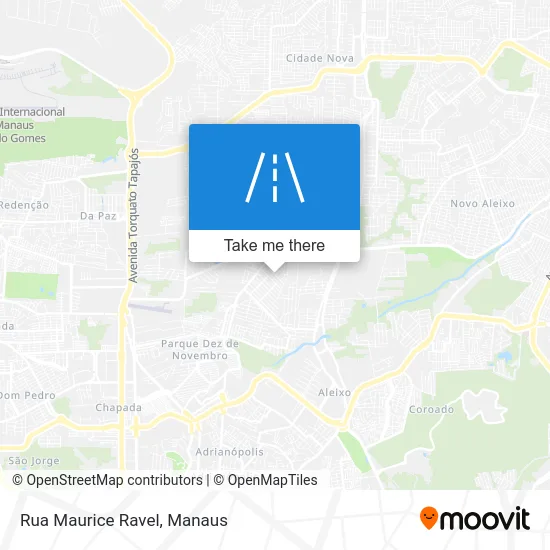 Rua Maurice Ravel map