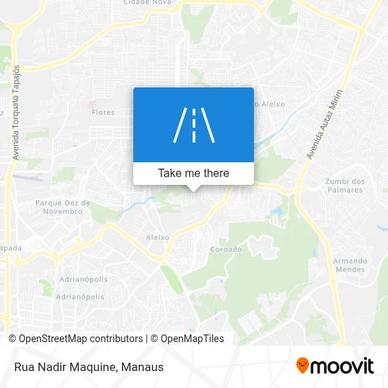Rua Nadir Maquine map