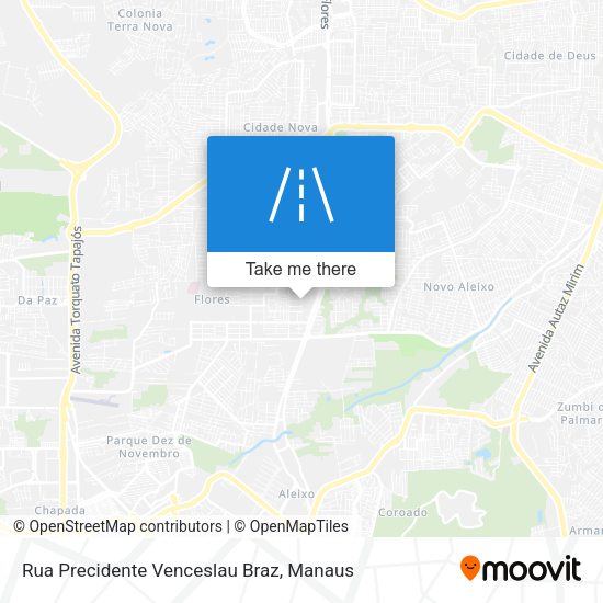 Rua Precidente Venceslau Braz map