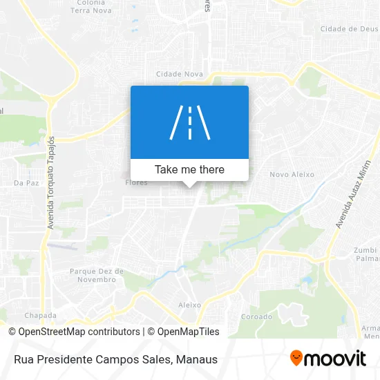 Rua Presidente Campos Sales map