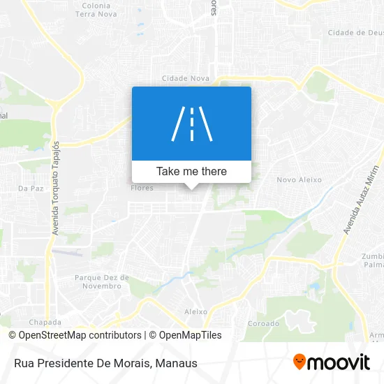 Rua Presidente De Morais map