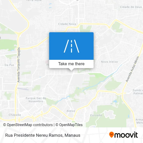 Rua Presidente Nereu Ramos map