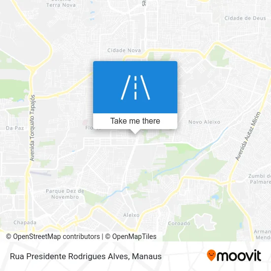 Rua Presidente Rodrigues Alves map