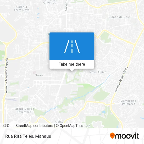 Rua Rita Teles map