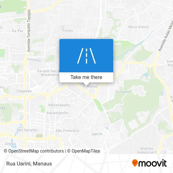Rua Uarini map