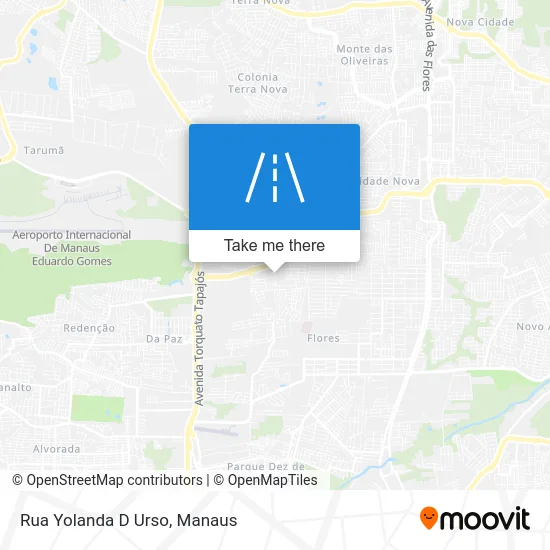 Rua Yolanda D Urso map