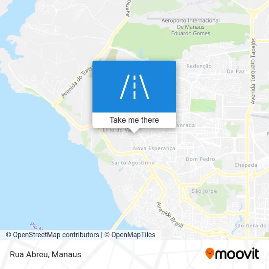 Rua Abreu map