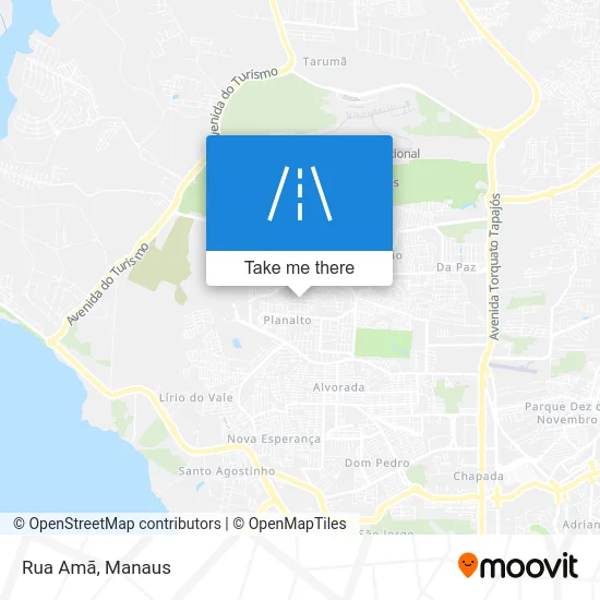 Rua Amã map
