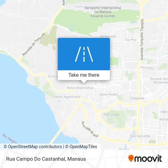 Rua Campo Do Castanhal map