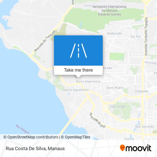 Rua Costa De Silva map