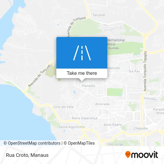 Rua Croto map