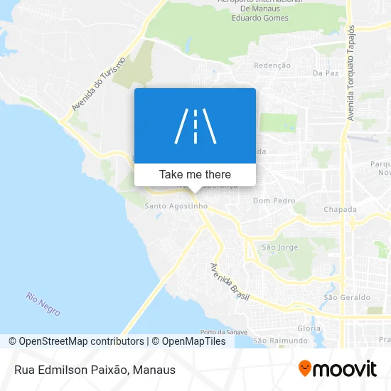 Rua Edmilson Paixão map