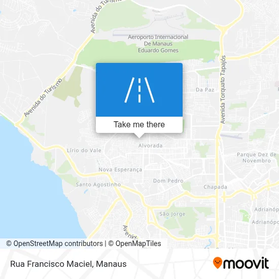 Rua Francisco Maciel map