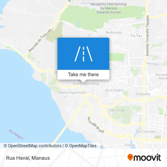 Rua Havaí map