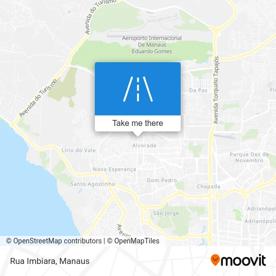 Rua Imbiara map